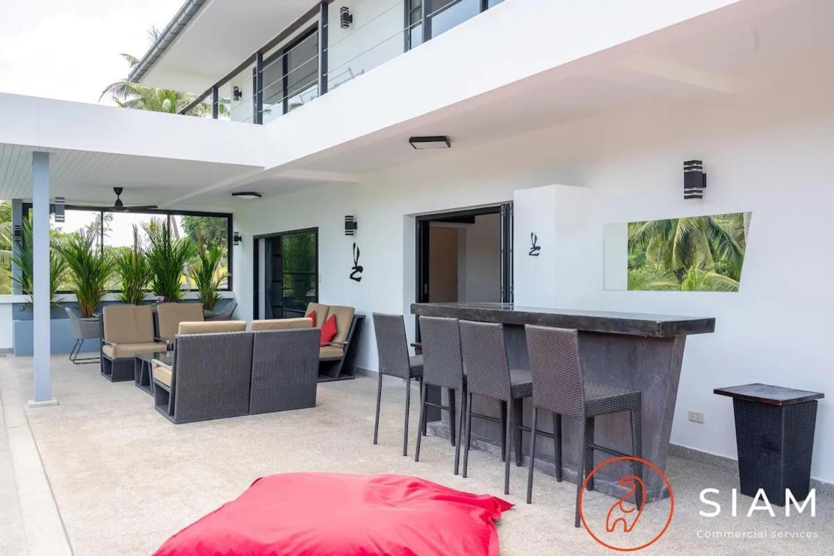 Villa Zendo 4Br - 12M Privatepool - Walk To Beach Mae Nam Exteriér fotografie