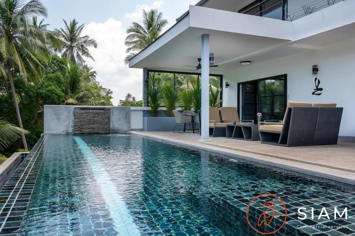 Villa Zendo 4Br - 12M Privatepool - Walk To Beach Mae Nam Exteriér fotografie