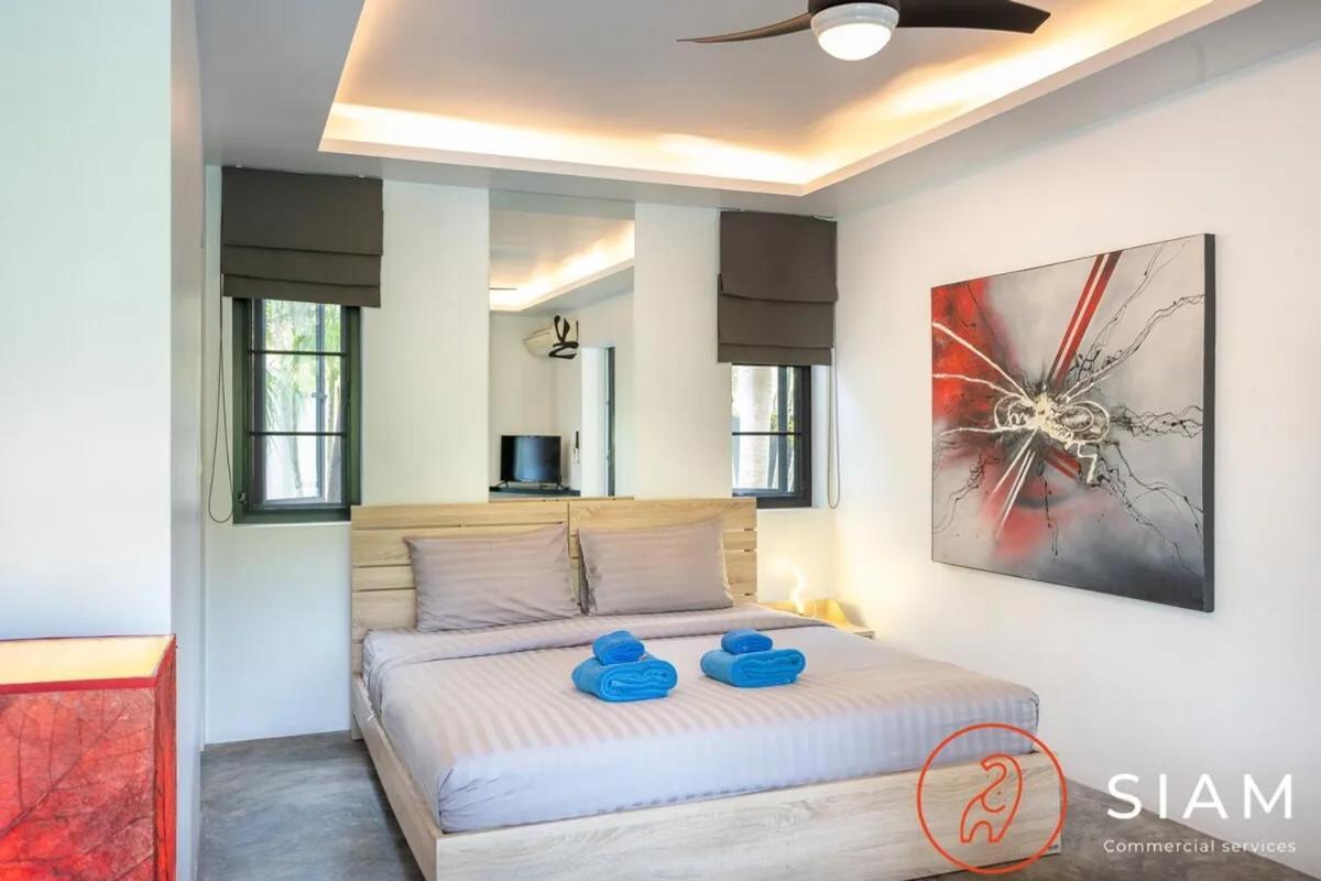 Villa Zendo 4Br - 12M Privatepool - Walk To Beach Mae Nam Exteriér fotografie