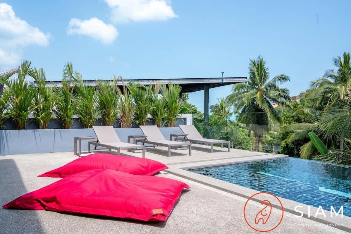 Villa Zendo 4Br - 12M Privatepool - Walk To Beach Mae Nam Exteriér fotografie